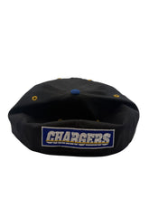 Load image into Gallery viewer, Vintage ANNCO San Diego Chargers Fitted Hat 90s Black Blue Size 7 1/4
