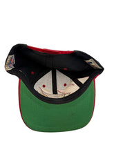 Load image into Gallery viewer, Vintage LOGO ATHLETIC Arizona Cardinals Sharktooth Snapback Hat 90s Black Red
