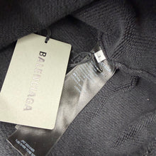 Load image into Gallery viewer, New Balenciaga DIY Metal Logo Hoodie Black Size 3
