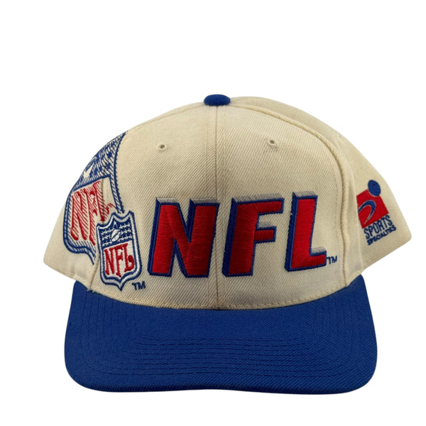 Vintage Sports Specialties NFL Logo Shadow 90s Snapback Hat Multicolor
