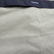 Load image into Gallery viewer, New Supreme Chest Stripe Pullover Windbreaker Jacket Grey Size X-Large
