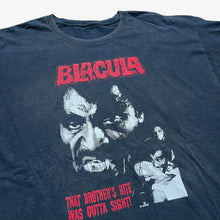 Load image into Gallery viewer, Vintage Blacula That Brother&#39;s Bite Was Outta Sight! T Shirt 90s Black
