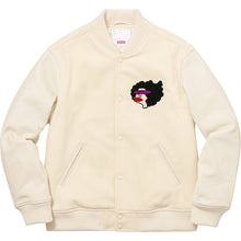 Load image into Gallery viewer, NEW Supreme Supreme Gonz Ramm Varsity Jacket Off White Sz XL
