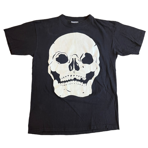 Vintage WILD ELEPHANT Skull Skeleton Rattle My Bones Glow In The Dark T Shirt L