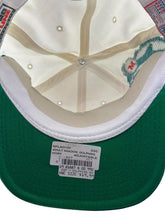 Load image into Gallery viewer, Vintage SPORTS SPECIALTIES Miami Dolphins Laser Shadow Snapback Hat 90s White Teal NOS
