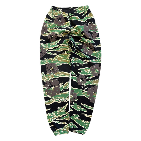 New Denim Tears Tiger Camo Cotton Wreath Sweatpants Size Small