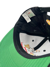 Load image into Gallery viewer, Vintage NIKE Bugs Bunny Hare Jordan Basketball Snapback Hat 90s Black
