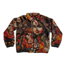 Load image into Gallery viewer, New Supreme Ganesh Faux Fur Jacket Multicolor Size Large 
