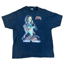 Load image into Gallery viewer, Vintage Tomb Raider Lara Croft Video Game T Shirt 90s XL
