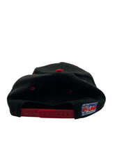 Load image into Gallery viewer, Vintage LOGO ATHLETIC Kansas City Chiefs Sharktooth Snapback Hat 90s Black Red

