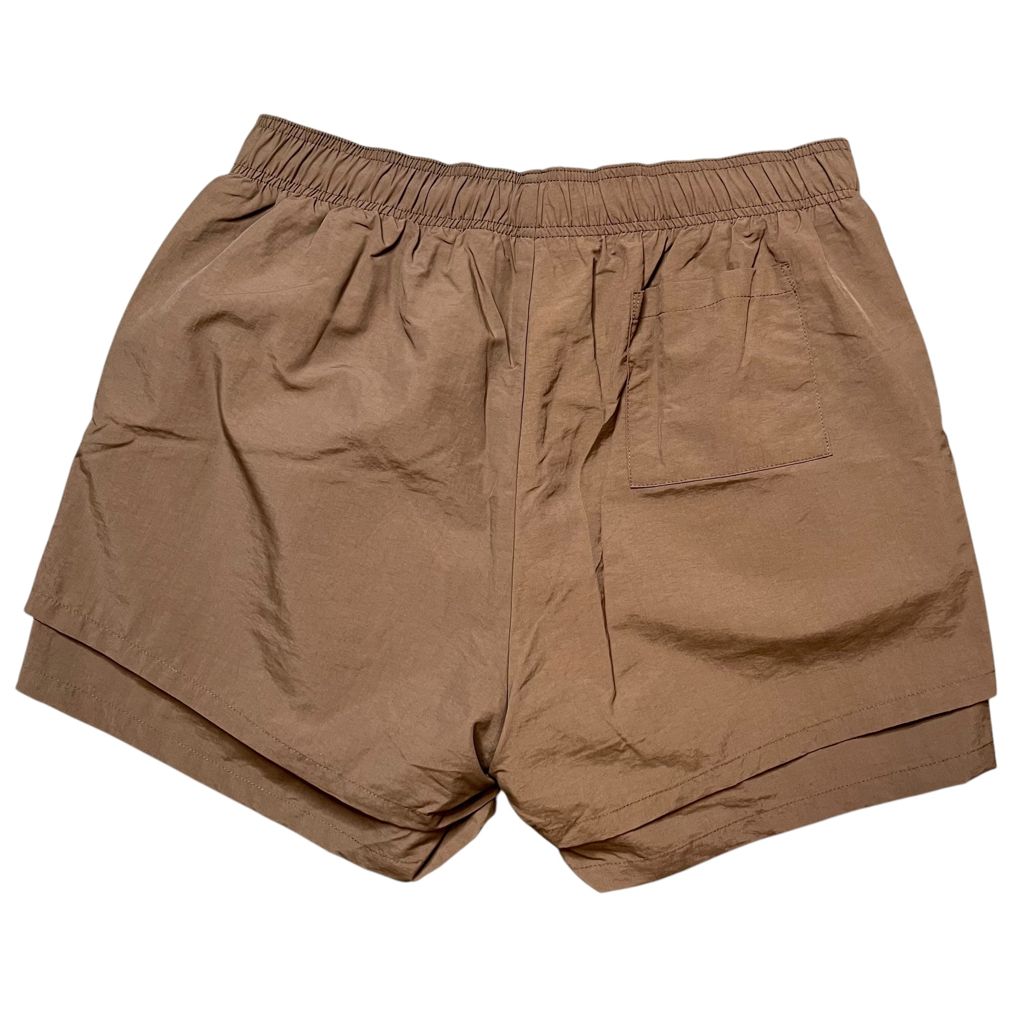 New Sp5der Brown OG Double Layer Shorts size M – Reset Web Store