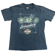 Load image into Gallery viewer, Vintage HARLEY DAVIDSON Legendary Through The Years 1996 T Shirt Black M
