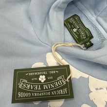 Load image into Gallery viewer, New Denim Tears Cotton Wreath Hoodie Light Blue Size Medium
