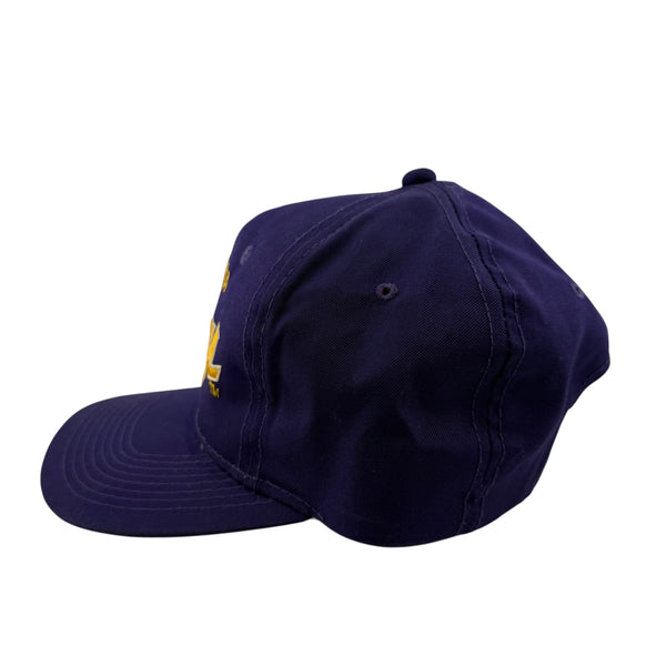 Vintage SPORTS SPECIALTIES Minnesota Vikings Script Snapback Hat 90s Purple