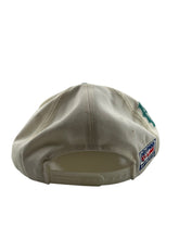 Load image into Gallery viewer, Vintage SPORTS SPECIALTIES Miami Dolphins Laser Shadow Snapback Hat 90s White Teal
