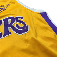 Load image into Gallery viewer, Vintage MAJESTIC Kobe Bryant Los Angeles Lakers Graphic Basketball Jersey 2000s Yellow

