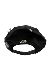Load image into Gallery viewer, Vintage AJD Batman Forever McDonald's Bill Elliott NASCAR Racing Big Logo Snapback Hat 90s Black NWT
