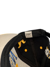 Load image into Gallery viewer, Vintage TOW Michigan Wolverines Big Logo Snapback Hat 90s Black Yellow
