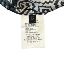 Load image into Gallery viewer, Kapital Patchwork Bandana 1st Shirt Jacket Black Sz 5
