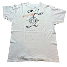 Load image into Gallery viewer, Vintage HANES The Dead Milkmen Metaphysical Graffiti Fear of a Beige Planet 1990 Tour T Shirt 90s White XL
