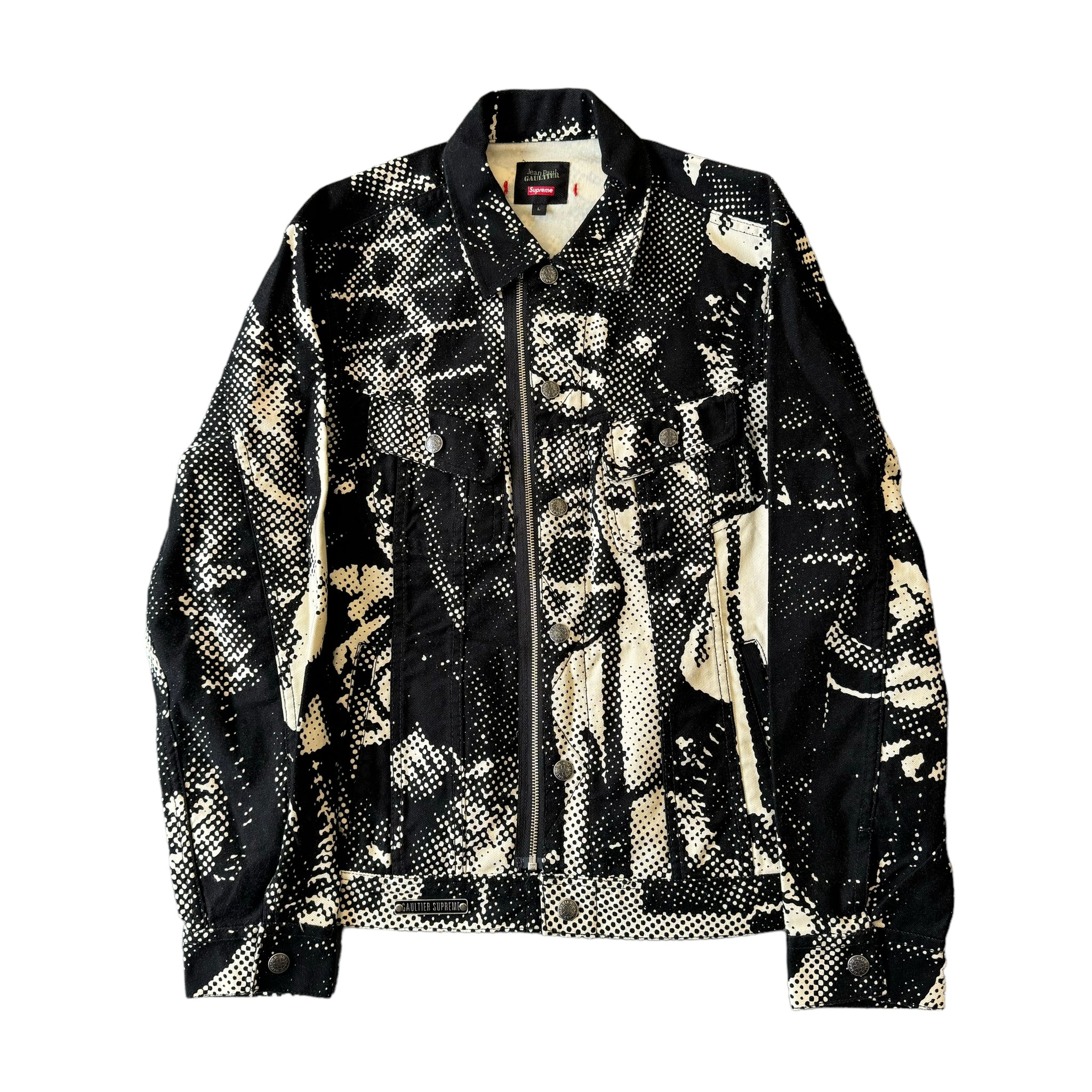 SUPREME Jean Paul Gaultier F**k Racism Trucker Jacket SS19 New L – Reset  Web Store