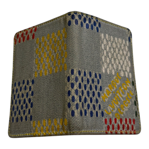 Louis Vuitton LV Vers Damier Denim Pocket Organizer Multicolor One Size