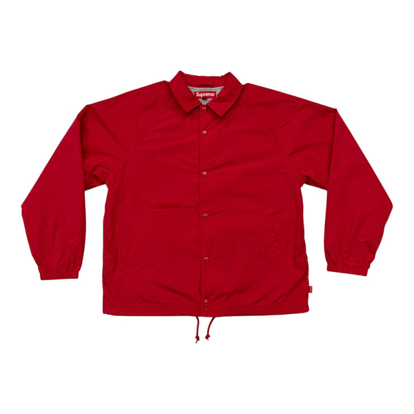 New Supreme Old English Coaches Jacket Red Sz Small