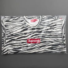 Load image into Gallery viewer, NEW Supreme Box Logo Crewneck Zebra Sz XL
