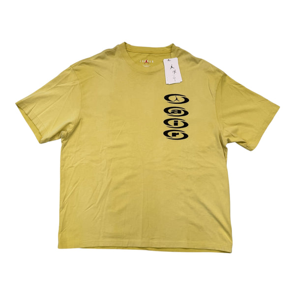 New Jordan x Travis Scott Air T-Shirt Celery Size X-Large