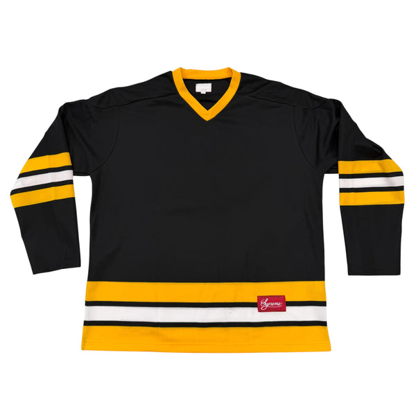 New Supreme Freaky Hockey Jersey Black Size X-Large