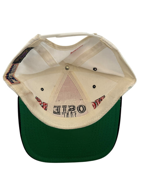 Vintage STARTER Indiana Hoosiers Tri-Power Color Block Snapback Hat 90s Multicolor