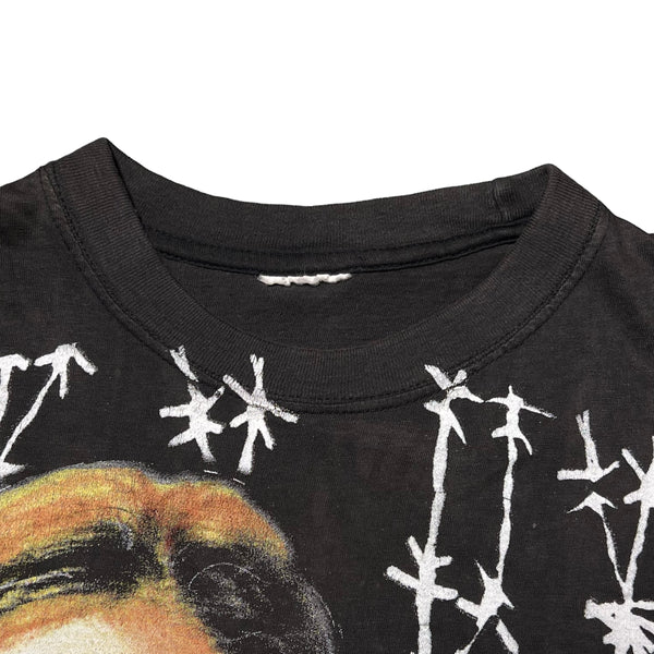 Vintage Kurt Cobain 'Grunge Is Dead' Memorial T Shirt 90s Nirvana Black