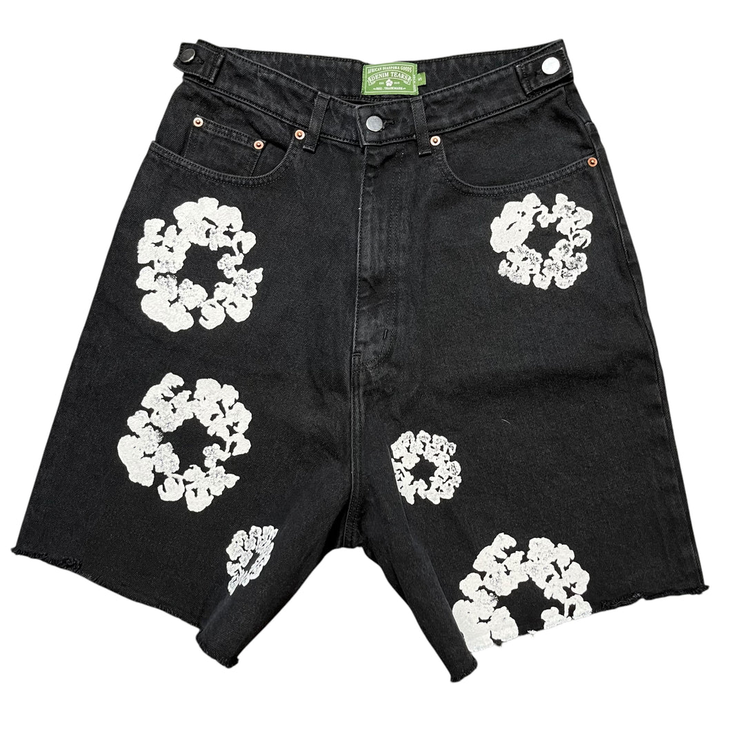 NEW Denim Tears Jean Shorts Black Sz S