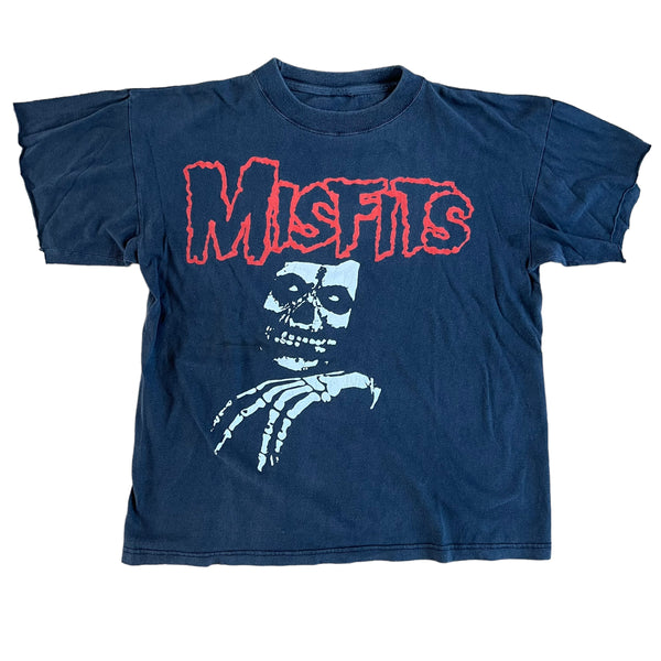 Vintage The Misfits Crimson Ghost Logo T Shirt 90s