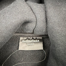 Load image into Gallery viewer, New Balenciaga DIY Metal Logo Hoodie Black Size 3

