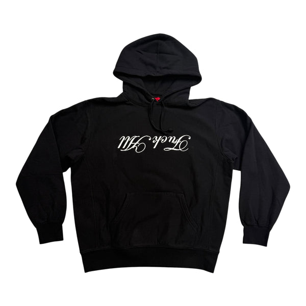 New Supreme Jamie Reid Fuck All Hooded Sweatshirt Black Size Small