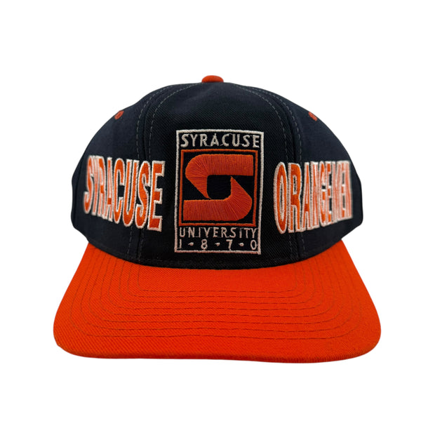Vintage Starter Syracuse Orangemen Tri Power Wool Two Tone 90s Snapback Hat