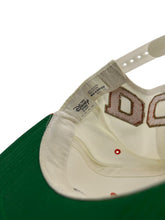 Load image into Gallery viewer, Vintage DISNEY Doc Snow White And The Seven Dwarfs Blockhead Snapback Hat 90s White Red
