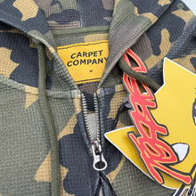 Load image into Gallery viewer, New Carpet Company C-Star Thermal Zip Hoodie Camo Size Medium
