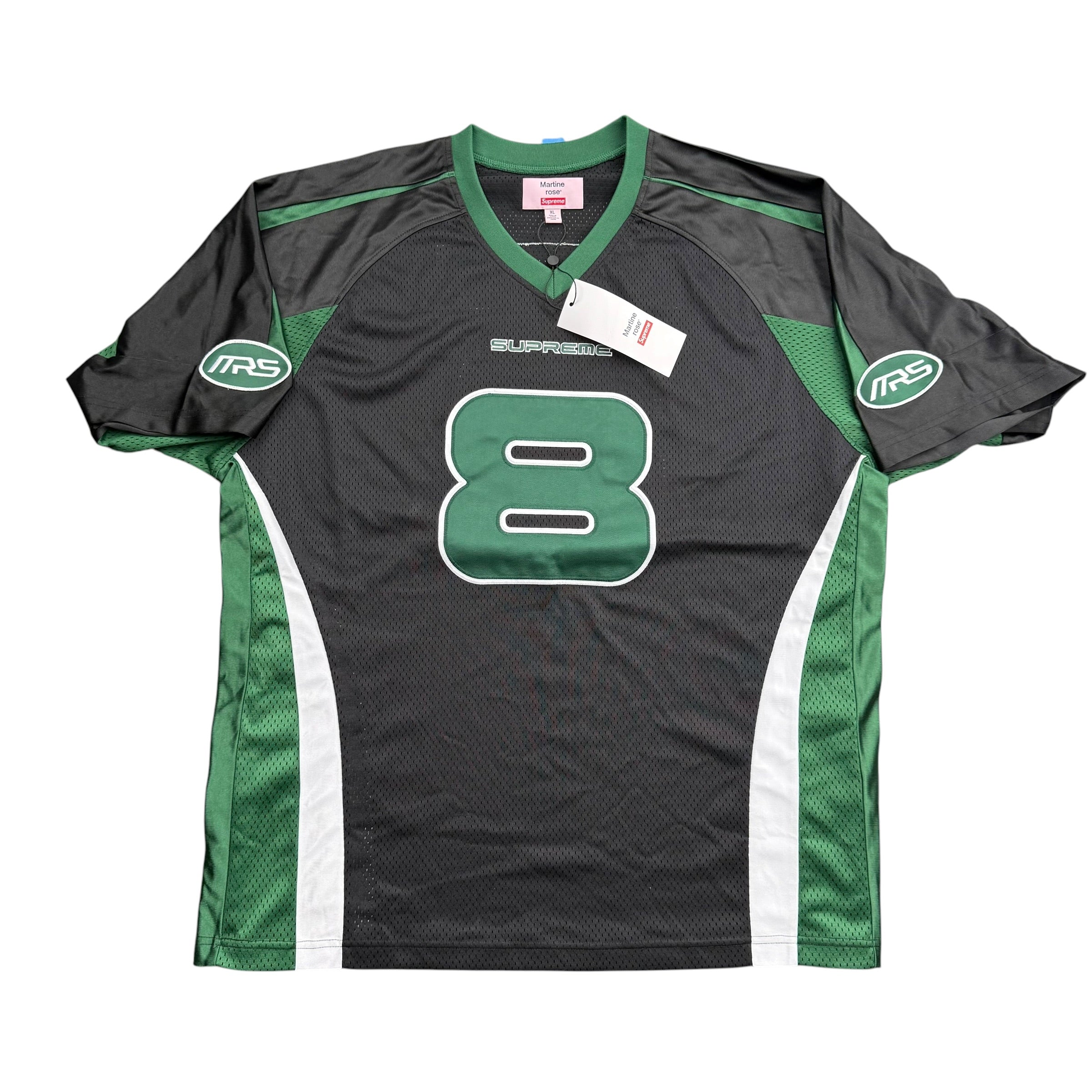 NEW Supreme Martine Rose Football Jersey Black Sz XL – Reset Web Store