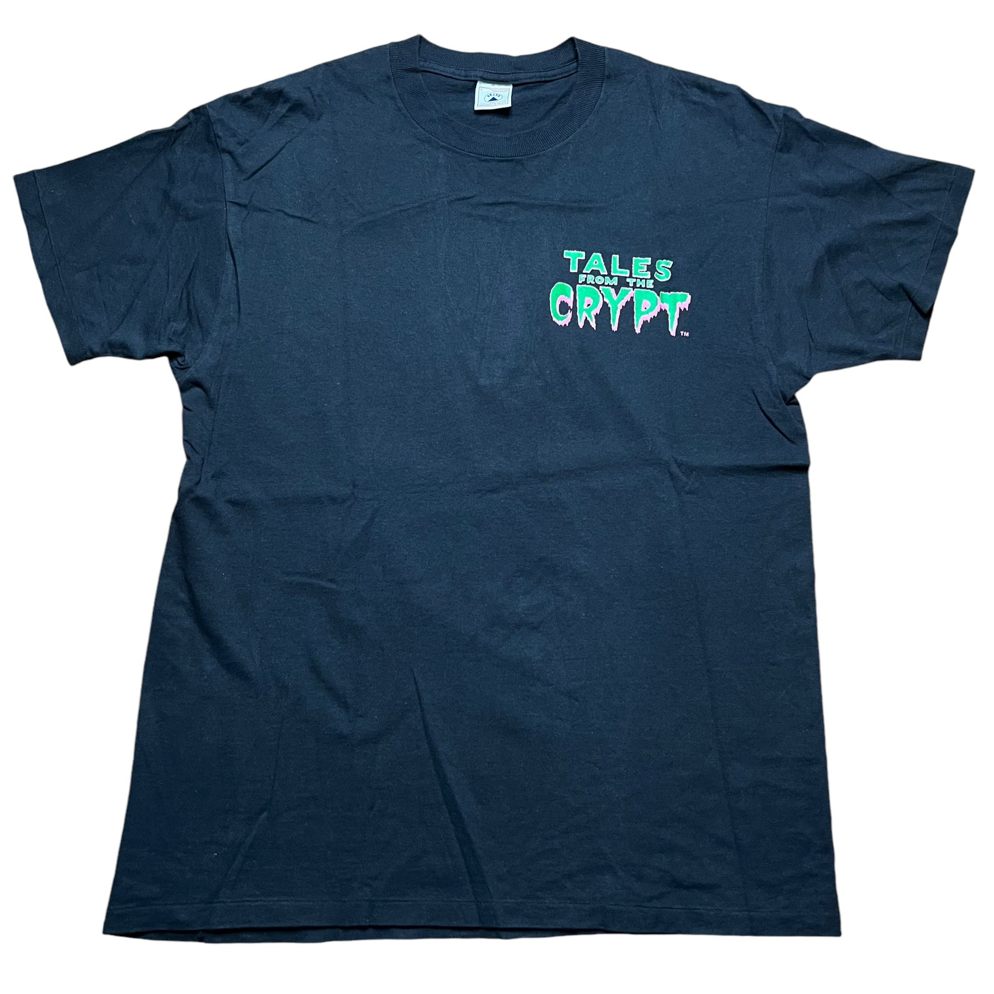 Vintage DELTA Tales From The Crypt Heads Off Kiddies T Shirt 90s