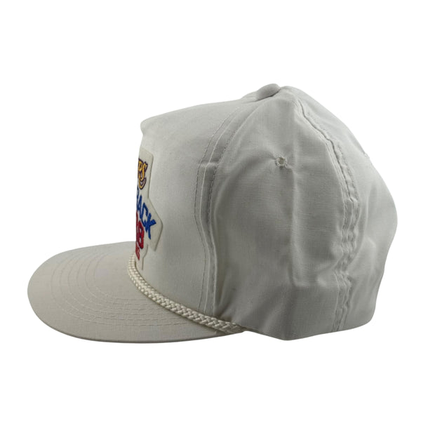Vintage YOUNGAN Los Angeles Lakers 87-88 Back To Back NBA Finals Champions Snapback Hat 80s White