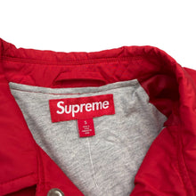 Load image into Gallery viewer, New Supreme Old English Coaches Jacket Red Sz Small
