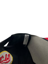 Load image into Gallery viewer, Vintage UNIVERSAL STUDIOS McDonald’s Jurassic Park Team 1993 Snapback Hat 90s Black Red
