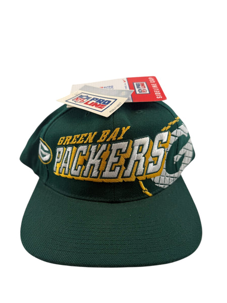Vintage SPORTS SPECIALTIES Green Bay Packers Snapback Hat 90s Green NWT