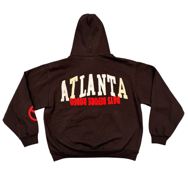New Travis Scott x Cactus Plant Flea Market "Free Thugger" Hoodie Brown Size Large