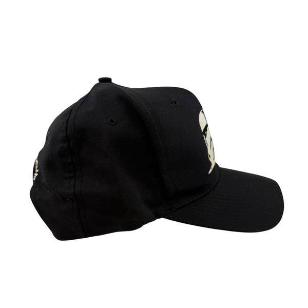 Vintage NISSIN Star Wars Stormtrooper Freeze You Rebel Scum Snapback Hat 90s Black