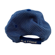 Load image into Gallery viewer, Vintage LOGO ATHLETIC Florida Gators Grid Pattern Strapback Hat 90s Blue
