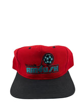 Load image into Gallery viewer, Vintage St. Louis Ambush 1996-1997 Season Ticket Holder Snapback Hat 90s Red Black
