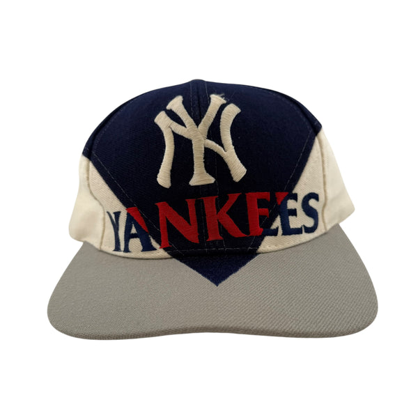 Vintage T.E.I New York Yankees 90s Snapback Hat Multicolor